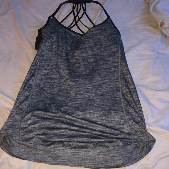lululemon athletica Tops - grey lulu tank